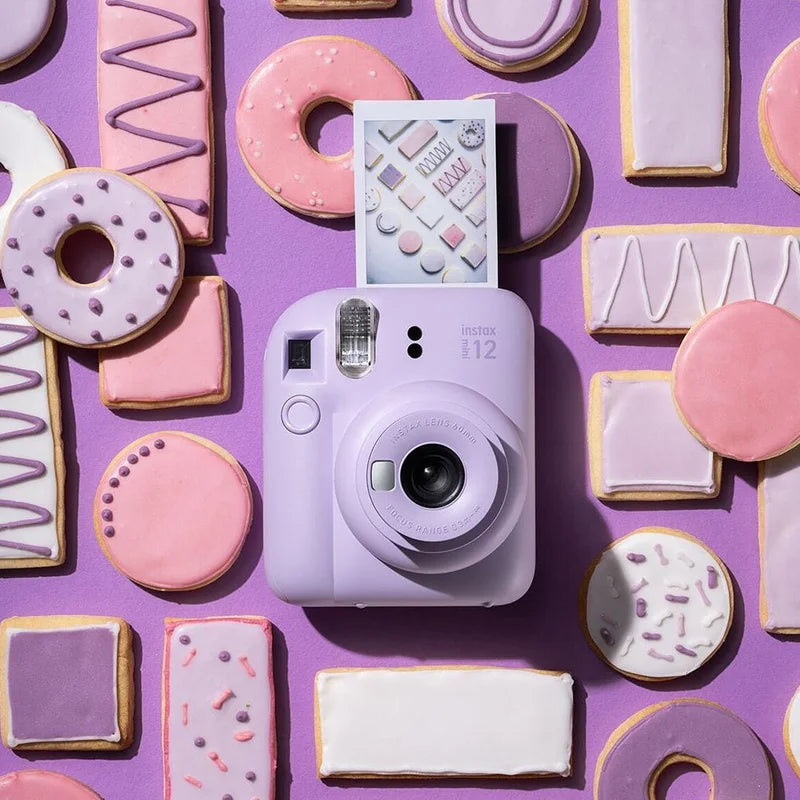 Instant Mini Film Camera with 20-Sheet Film, Shoulder Strap & Carry Bag - Instant Print Camera Gift Set
