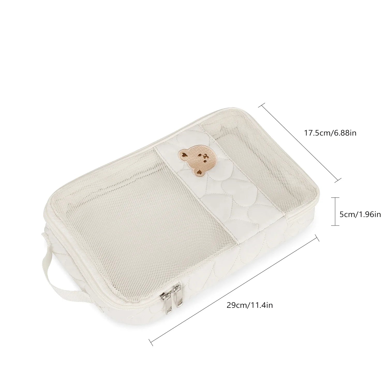 Waterproof Travel Diaper Bag for Mom - Portable Baby Clothes & Toiletries Organizer