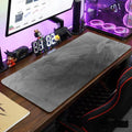 XXL Desk Mat 900x400mm (35.4 x 15.7 in) Overlocked Extended Gaming Mouse Pad, Grey