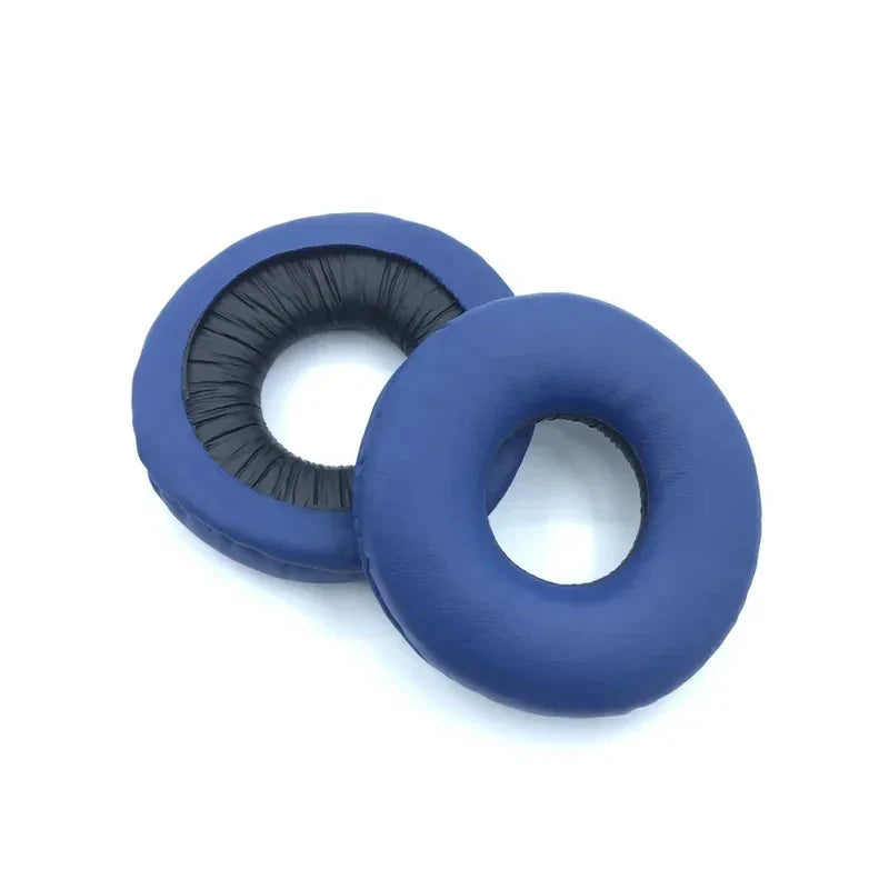 Universal Replacement Leather Ear Pads with High-Quality Foam Cushion for Over-Ear Headphones