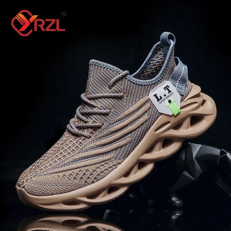 Lightweight Breathable Running Sneakers - Black Casual Jogging Shoes for Men & Women, Shock-Absorption Outdoor Trainers