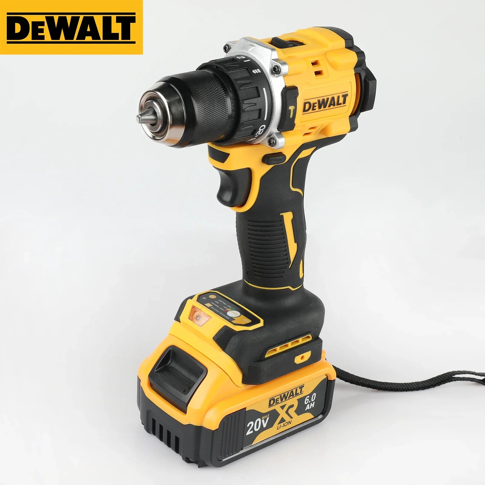 20V Brushless Cordless Impact Drill Electric Screwdriver Multi-Function Hand Drill