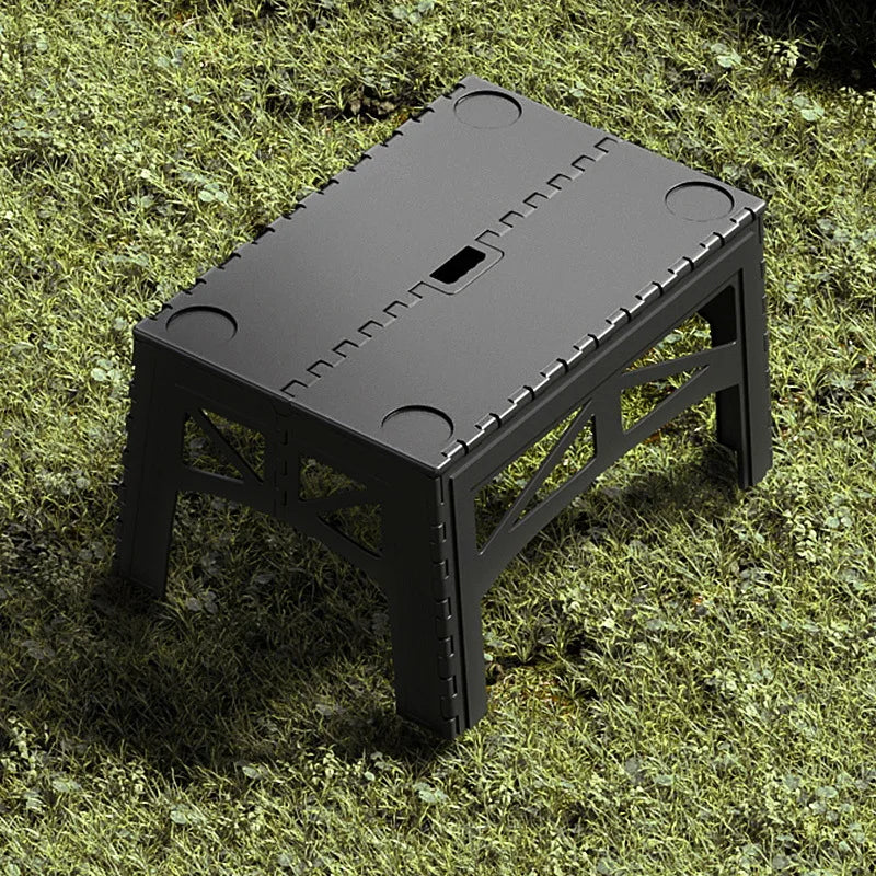 Portable Folding Plastic Camping Table – Lightweight Picnic Desk for Outdoors