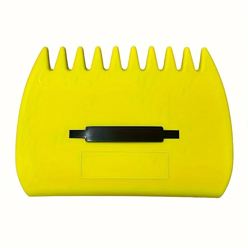 Handheld Garden Rake - Compact Hand Rake for Yard & Lawn Debris, Indoor & Outdoor Gardening Tool
