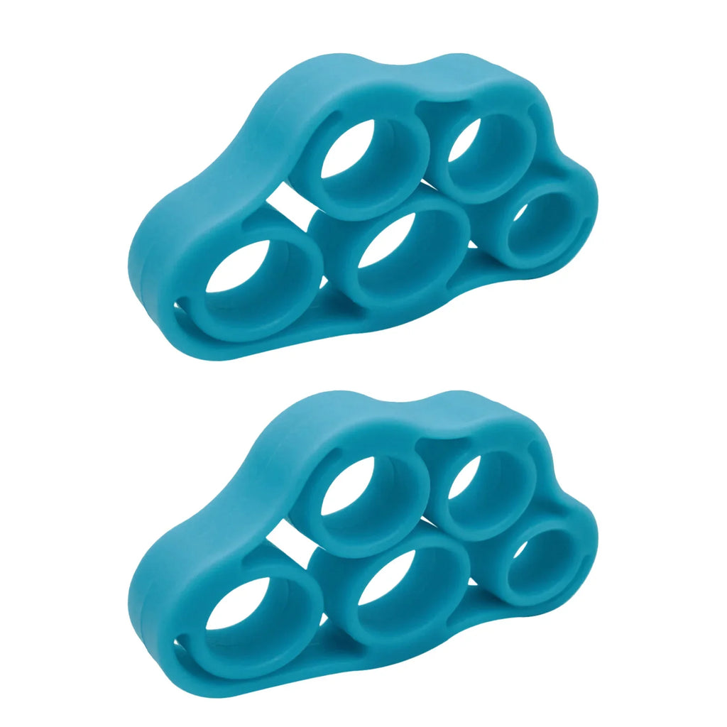5-Finger Silicone Finger Strengthener Ring – Hand Grip & Finger Exerciser for Rehab, Guitar Practice, Stress Relief