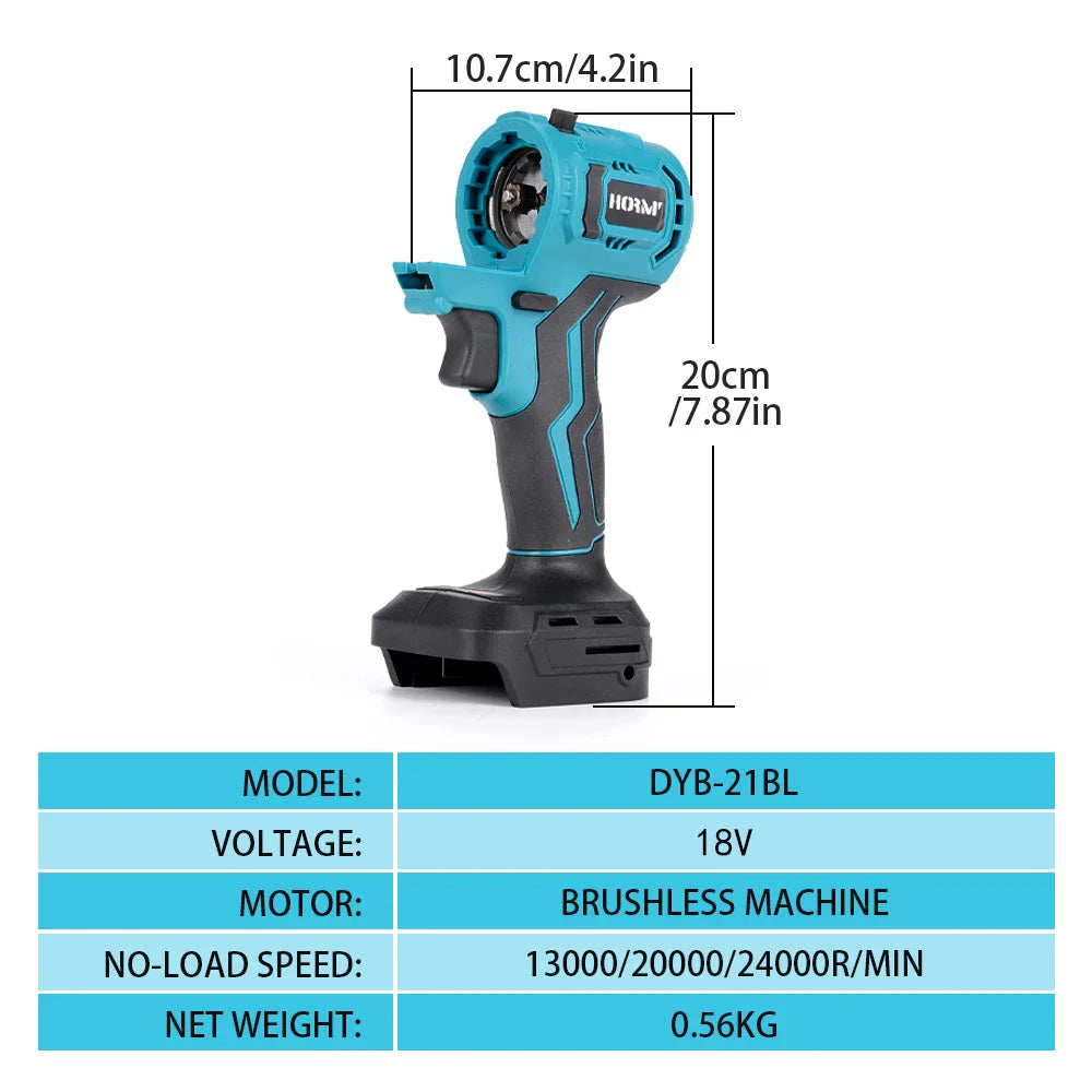 18V Brushless Cordless Multi-Purpose DIY Power Tool Combo - Compatible with 18V Batteries