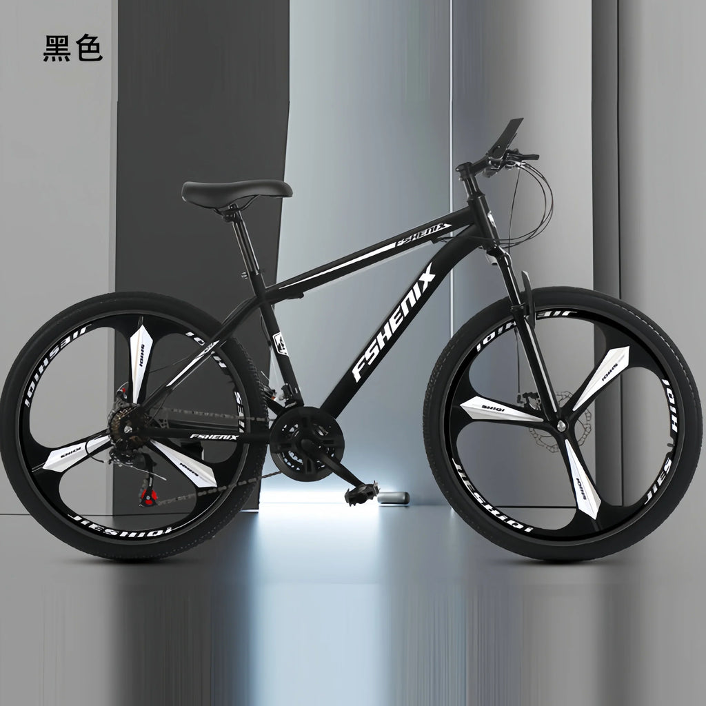 Wholesale Adult Mountain Bike 21-Speed — 24-inch (61 cm) & 26-inch (66 cm) Shock-Absorbing Off-Road Unisex Bicycle