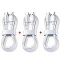 1/2/3 Pack 120W 10A USB-A to USB-C Fast Charging Cable, High-Speed Data Sync, Multiple Lengths (0.25–2 m / 9.8–78.7 in)