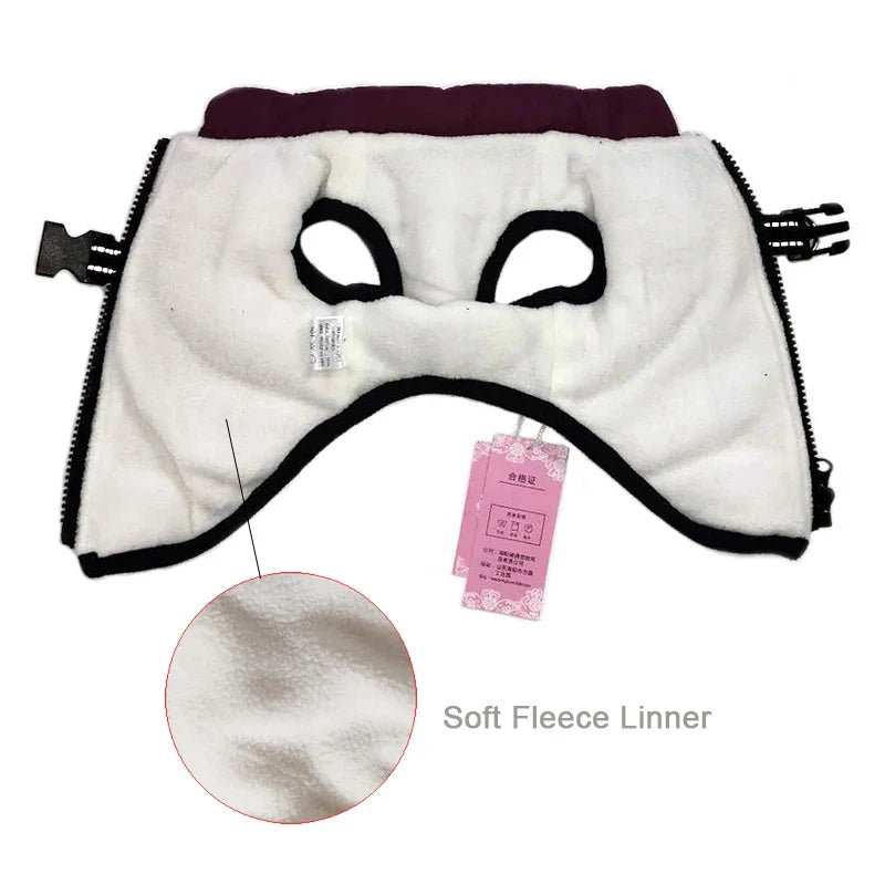 Waterproof Winter Dog Jacket with Built-In Harness, Fleece-Lined & Reflective – Warm Coat for Small to Large Breeds