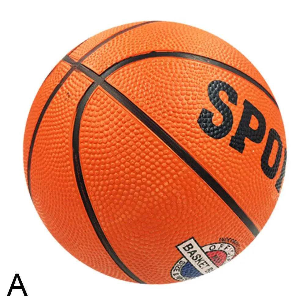 PU Leather Basketball - Sizes 3/5/7 (18/22/24 cm | 7/8.6/9.4 in) - Wear-Resistant Indoor & Outdoor Training Ball for Kids & Adults