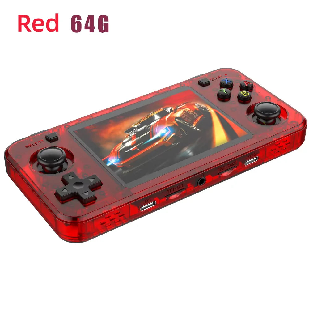 Retro Handheld Gaming Console - Open-Source Linux, 3.5-inch (8.9 cm) IPS Screen, 64GB, 15,000+ Classic Games, Portable