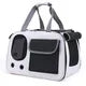Portable Soft-Sided Nylon Pet Carrier for Cats & Small Dogs - Travel Mesh Carrier for Outdoor & Car