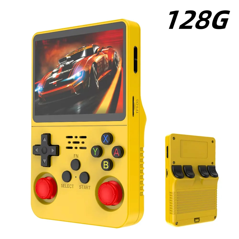 Retro Handheld Game Console 3.5-inch IPS | 15,000+ Games | Linux Portable Pocket Player | Dual RAM | 64GB/128GB