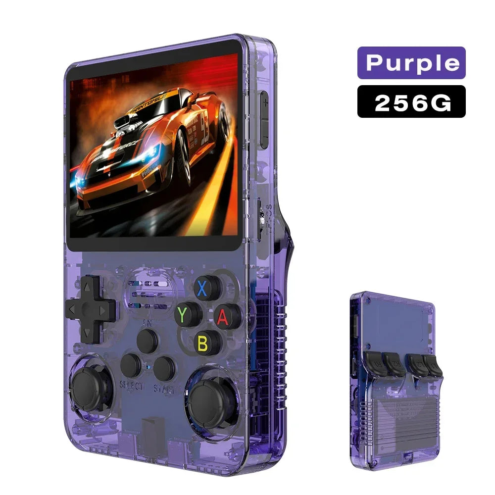 Retro Handheld Game Console 3.5-Inch (89 mm) IPS Screen Linux Pocket Player 64GB/128GB/256GB Expandable to 1TB