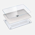 Crystal Clear Hard Laptop Case – Fits MacBook Air 13.6 in (34.5 cm), Air 15 in (38.1 cm), MacBook Pro 13.3/14/16 in (33.8/35.6/40.6 cm)