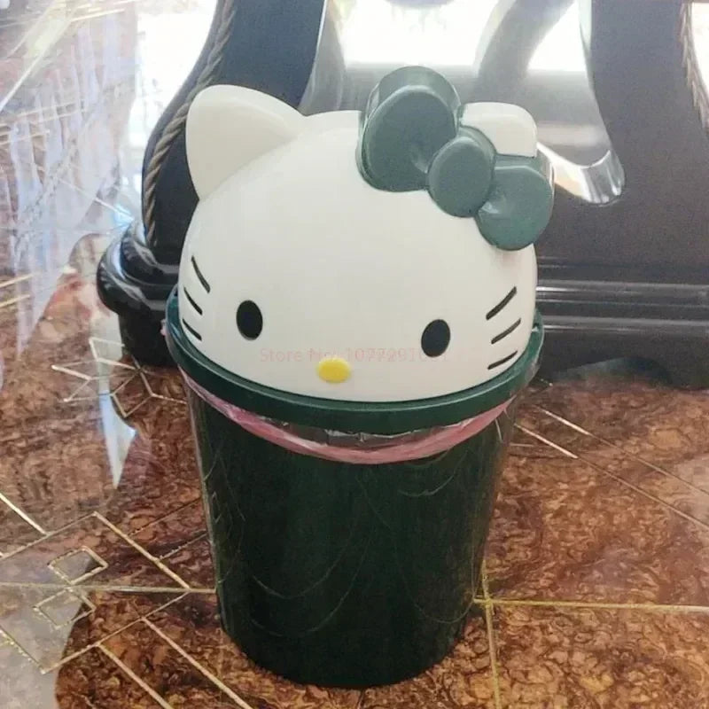 Kawaii Cat PVC Collectible Figurine 1/12 Scale — 21 cm (8.3") & 37 cm (14.6") — Pink/Blue/Green