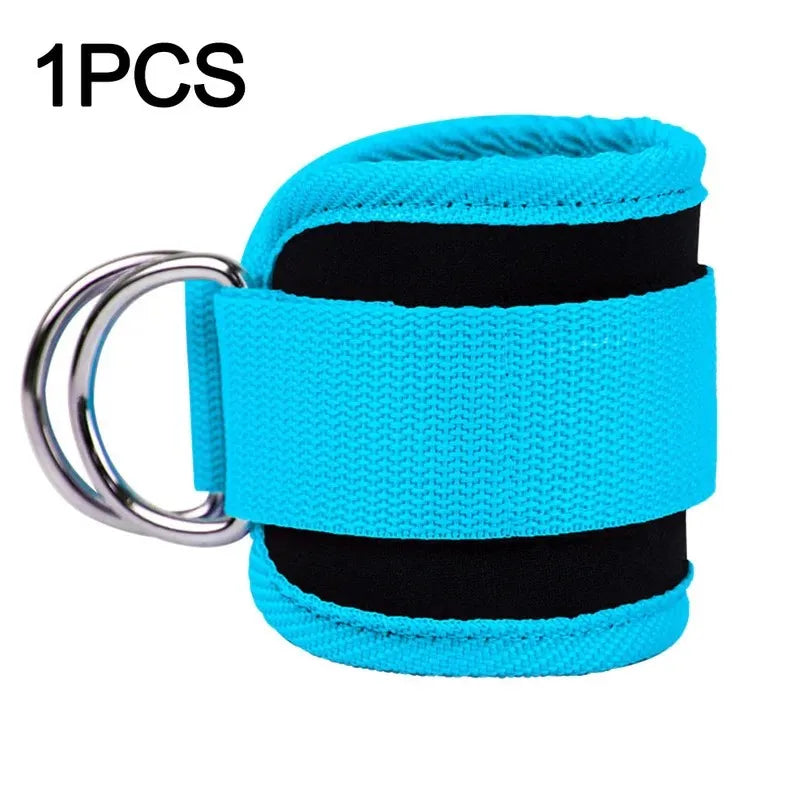 Ankle Strap Resistance Band Set - Adjustable Elastic Ankle Weights for Glutes & Legs, Home & Gym (Men & Women)