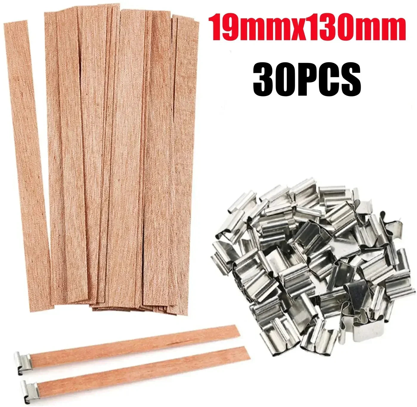 DIY Wooden Wick Candle Kit – Soy & Paraffin Wax Aromatherapy Candle Making Guide