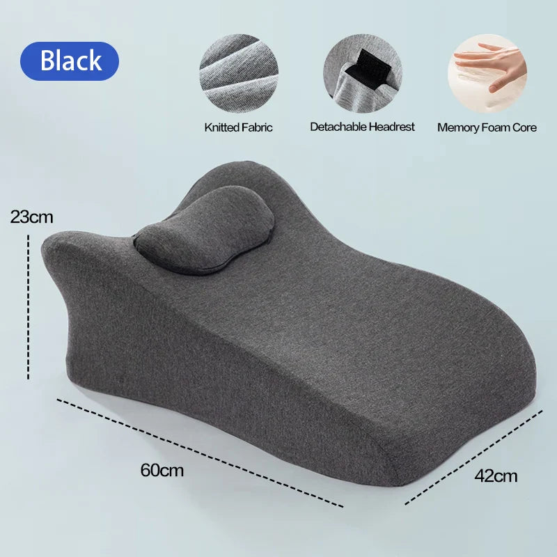 Multifunctional Prone Memory Foam Lie-Down Sleeping Pillow Cushion for Bed