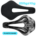Full Carbon 3D-Printed Bike Saddle – Ultralight Breathable Honeycomb Road & MTB Seat