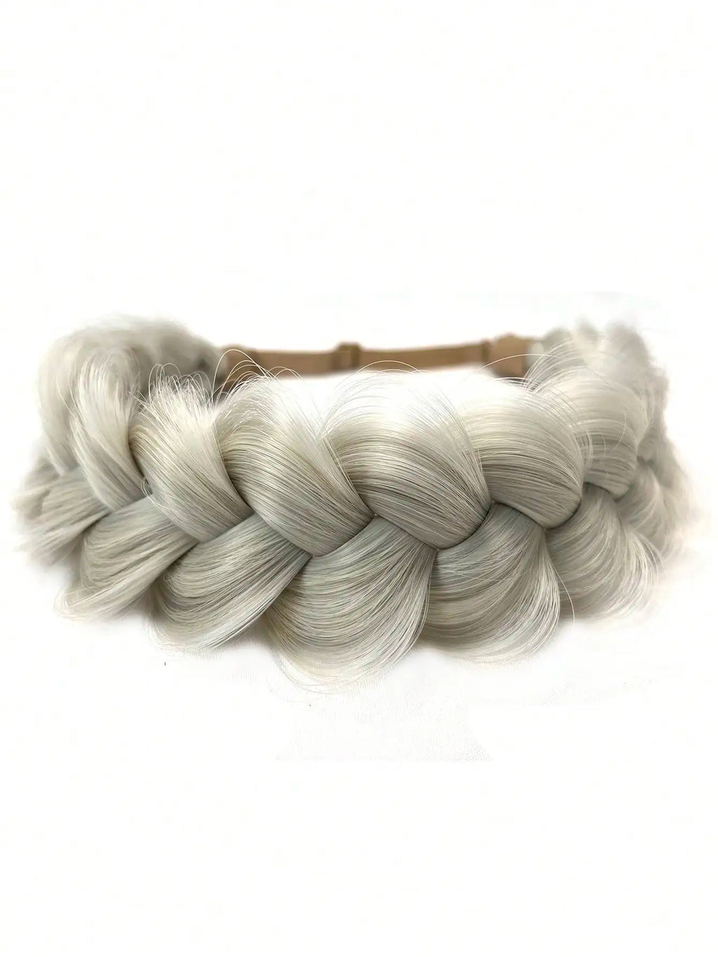 1pcs Hand Knit Braid Hair Twist Headband Synthetic Braids Elastic Adjustable Hairpiece Hair Accessories for Women Girls Festival