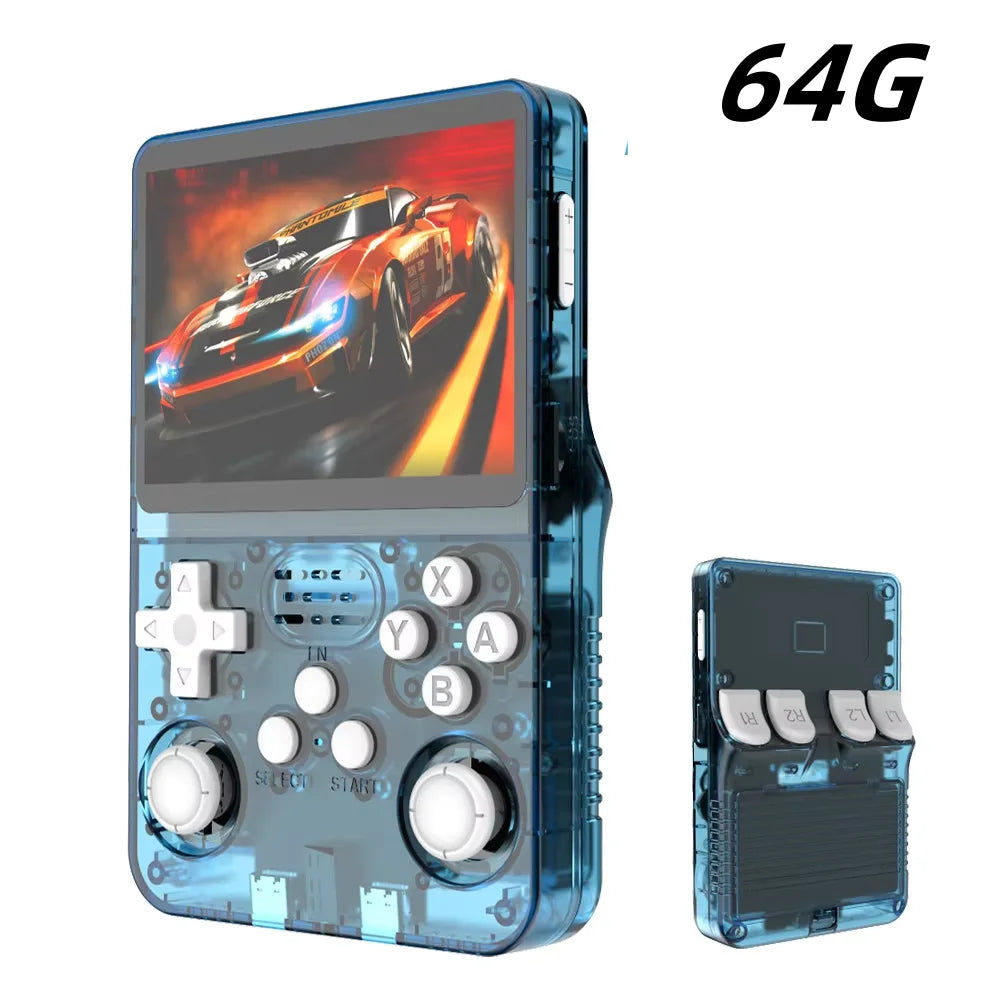 Retro Handheld Game Console 3.5-inch IPS | 15,000+ Games | Linux Portable Pocket Player | Dual RAM | 64GB/128GB