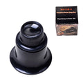 Watchmaker Loupe Magnifier — 3X 5X 10X 15X 20X Jeweler Magnifying Glass for Watches, Jewelry, Coins & Stamps
