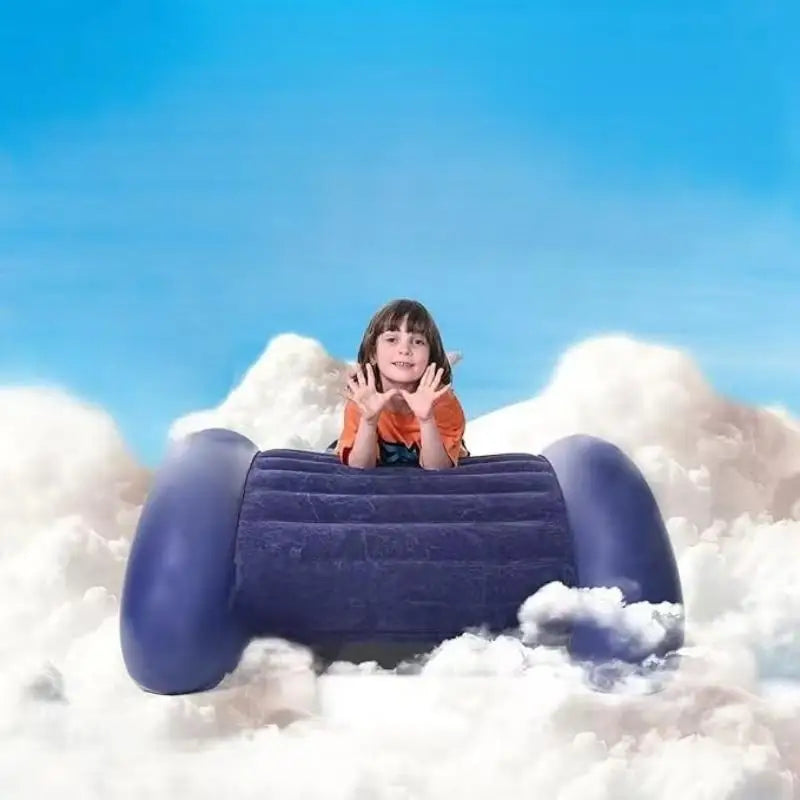 Kids Inflatable Air Cloud Rocking Chair - Sensory Sofa for Children with Autism & ADHD