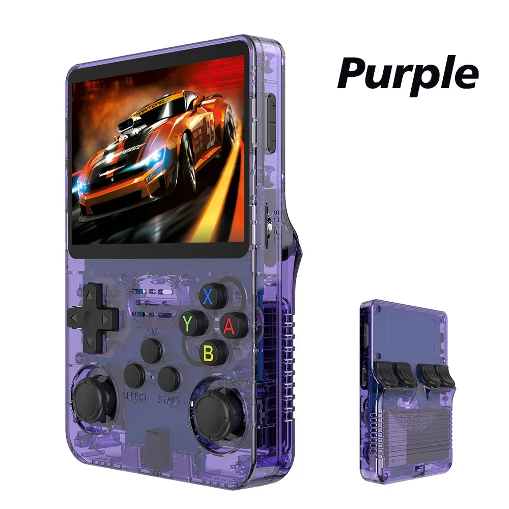 Open-Source Linux Retro Handheld Game Console 3.5-Inch (8.9 cm) IPS Screen 64GB/128GB Portable Pocket Player with 10,000 Classic Games