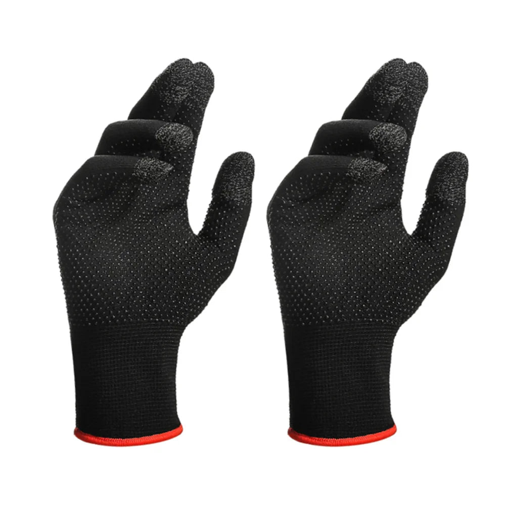 Unisex Touchscreen Knit Gloves — Anti-Slip Thermal, Breathable & Sweatproof (One Size) for Gaming, Cycling & Outdoor