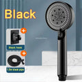 5-Mode High Pressure Handheld Shower Head — Water-Saving G1/2 Universal Silicone Nozzles