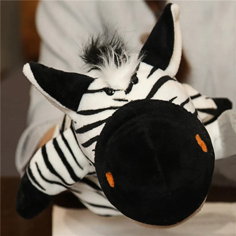 Cartoon Hand & Finger Plush Puppets — Soft Hand Puppet for Kids Party Favors & Family Fun