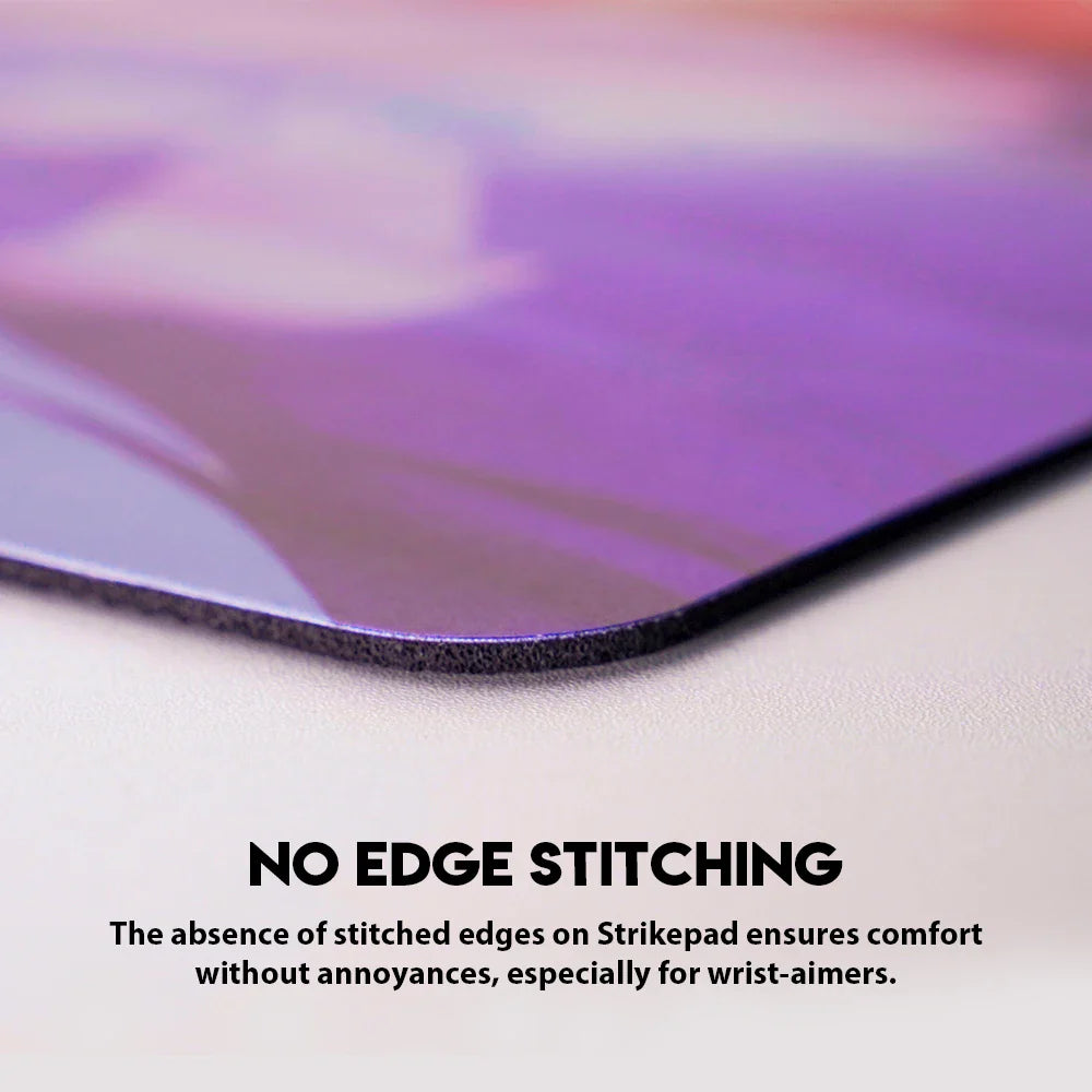 Gaming Mousepad Holographic Design 490 x 420 x 3 mm (19.3 x 16.5 x 0.12 in) Waterproof No-Edge Stitching
