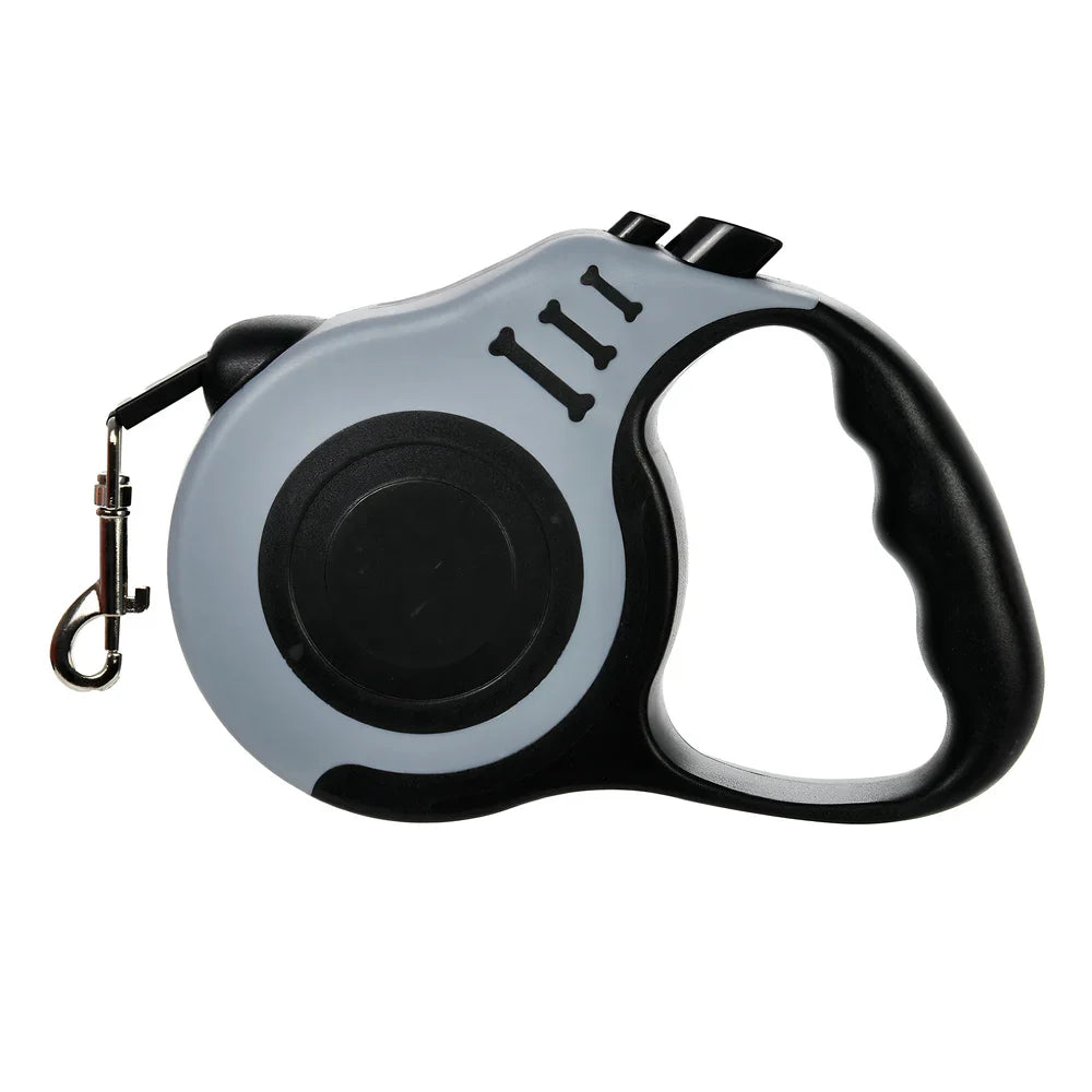 Retractable Dog Leash 3m (10ft) / 5m (16ft) Nylon Quick-Release Leash for Small to Large Dogs — Walking, Hiking & Travel