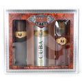 Gift/Set Gold 3 Pcs. 3.4 Fl Perfume By Cuba For Men