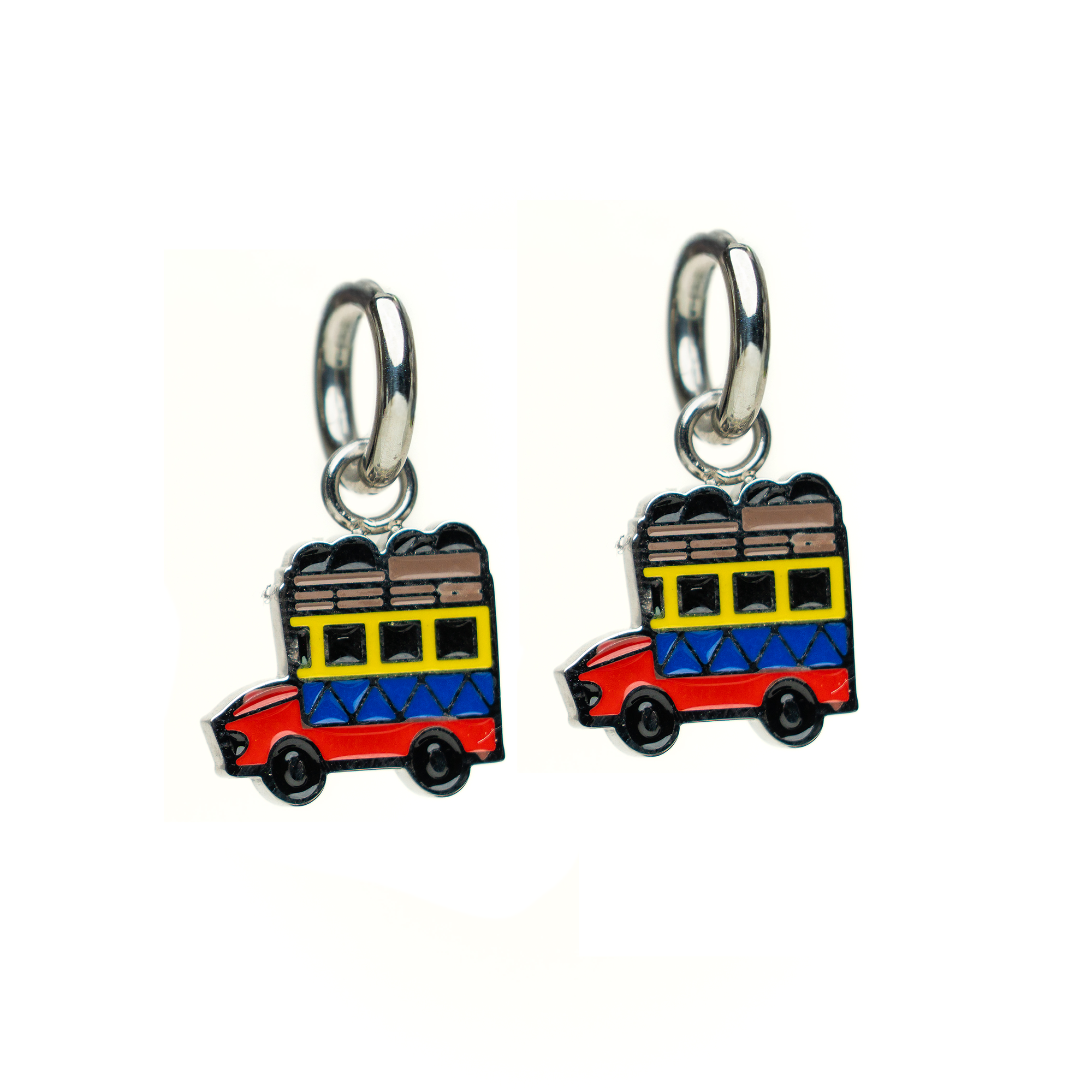 Hoop Earrings - Colombian Charms Collection