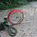 Luminous Waterproof Hiking Compass High Accuracy Baseplate with Neck Strap 4.2 in (107 mm)