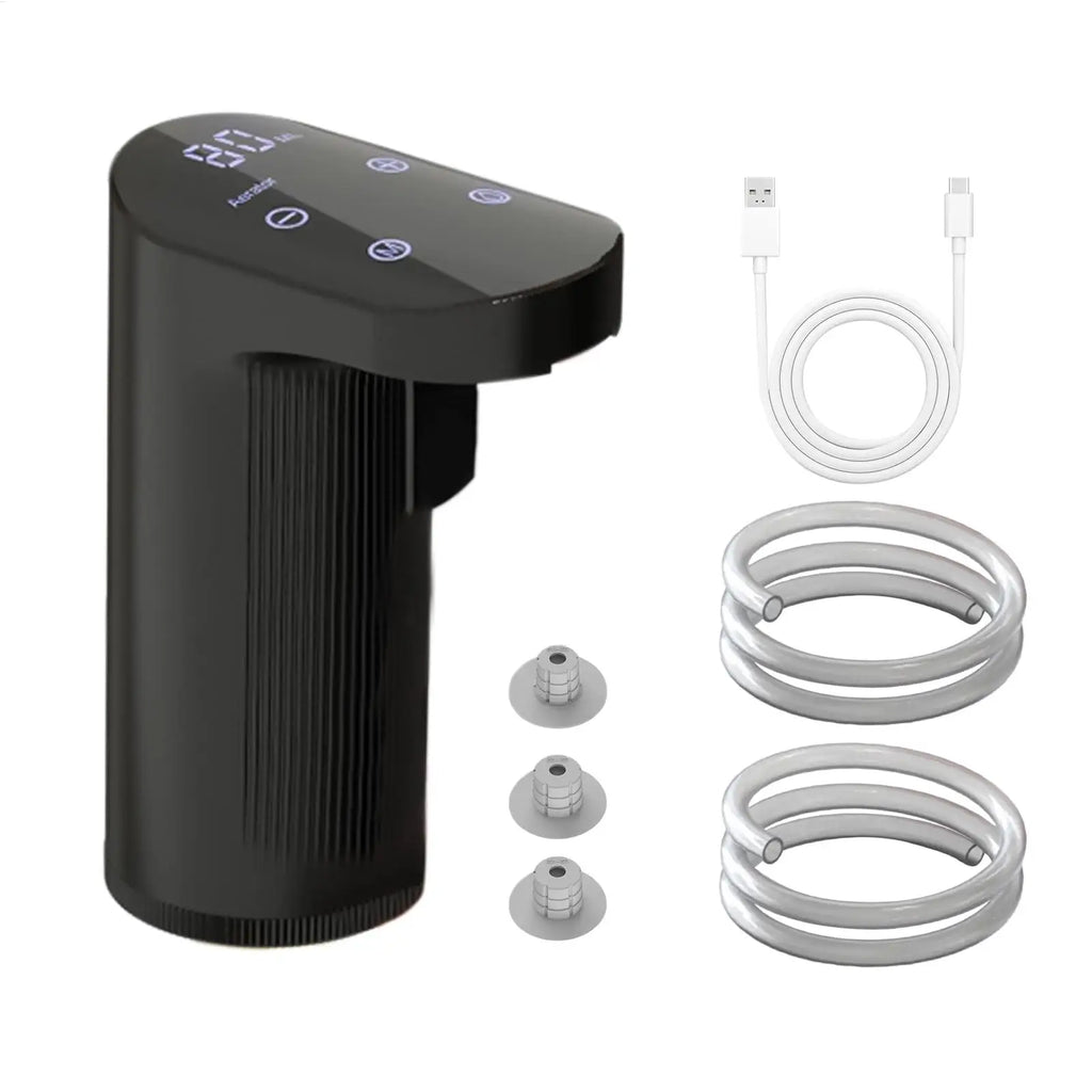 USB Rechargeable Electric Wine Aerator and Dispenser - Adjustable Pour, Stable Flow