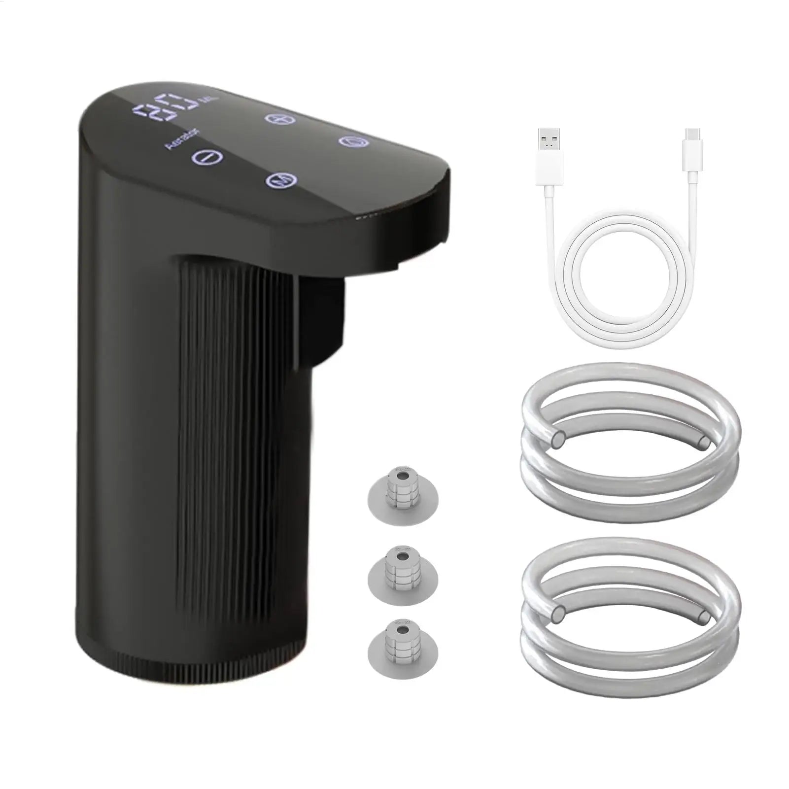 USB Rechargeable Electric Wine Aerator and Dispenser - Adjustable Pour, Stable Flow