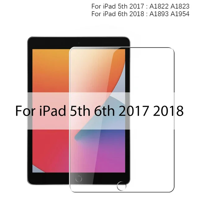 3-Pack Tempered Glass Screen Protector for iPad Air 11-inch (279 mm) HD Anti-Scratch