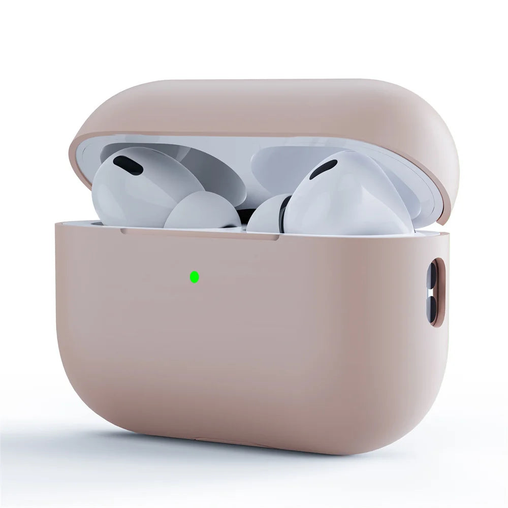 Ultra-Thin Silicone Earbud Case — Protective Charging Case Cover for True Wireless Earbuds (Lightweight, Anti-Slip)