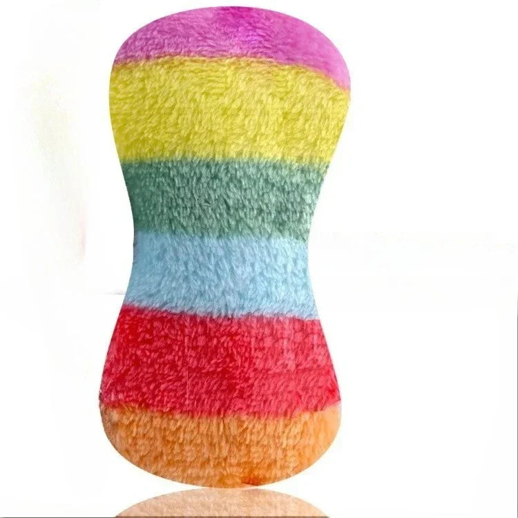 Fleece Dog Chew Toy - Soft Puppy Teething & Tug Toy for Small Dogs