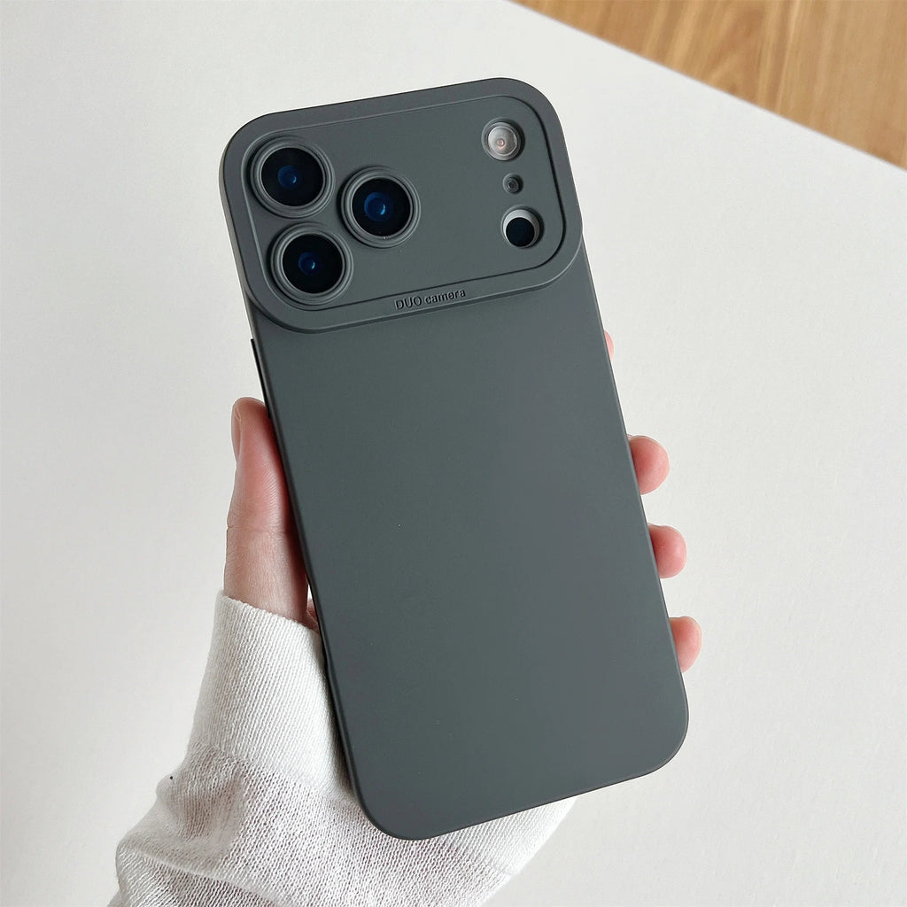 For iPhone 17 16 Pro Max iPhone 17 Air iPhone 16 Plus Case funda Shockproof Cover Promotion TPU Soft Luxtury Silicone Phone Case