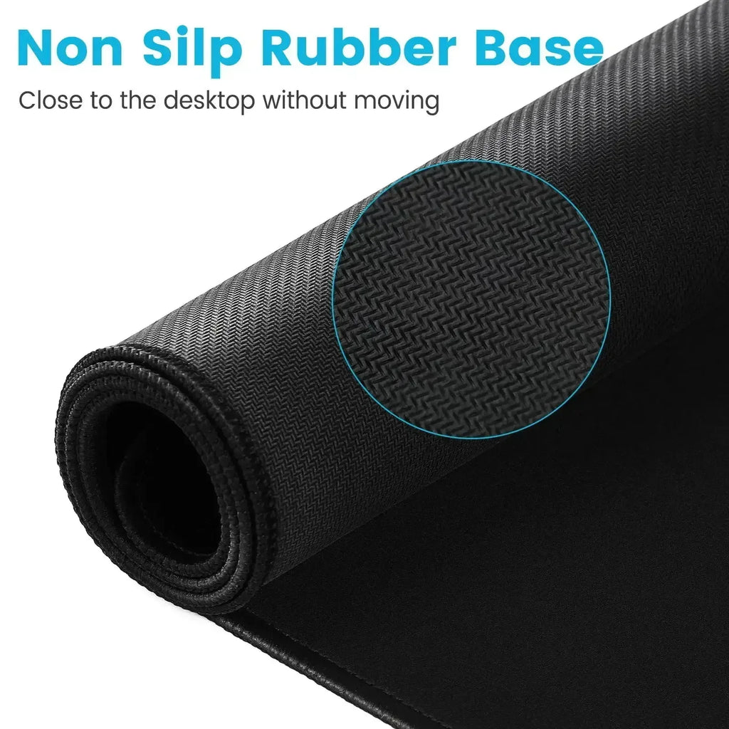 Night Moonlight Large Gaming Mouse Pad Non-Slip Stitched Rubber Desk Mat for Laptop PC Esports