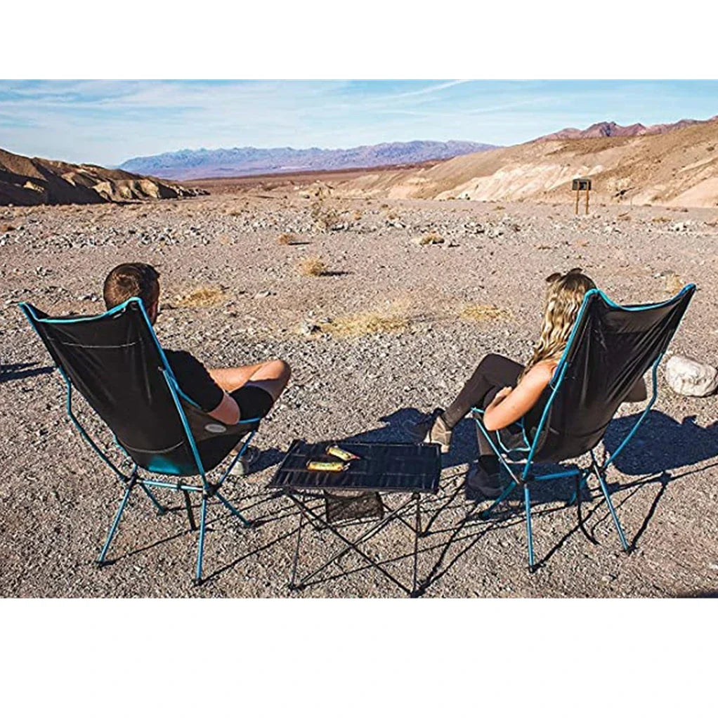 Ultralight Aluminum Folding Camping Table – Portable Roll-Up Picnic & Hiking Table with Carry Bag, Two Sizes (30×22×20.5 in / 76×56×52 cm; 22×17×15.4 in / 56×43×39 cm)