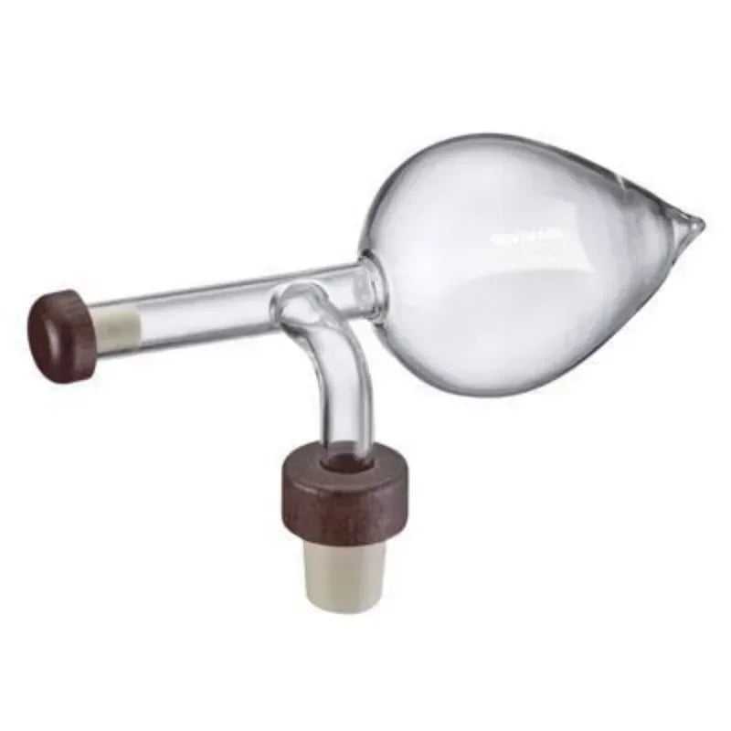 Round Peach-Shaped Glass Red Wine Aerator Pourer - Portable Bottle Spout Quick Decanter