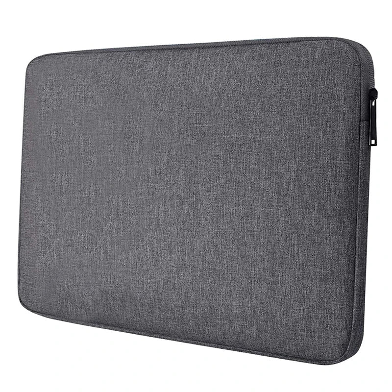 Waterproof Denim Laptop Sleeve – Shockproof Fleece Lining, Slim Carry Case for 11–15.6 in (28–40 cm) Laptops