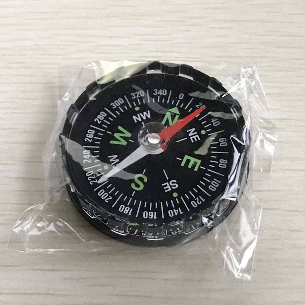45mm (1.77 in) Mini Pocket Compass – Portable Handheld Navigation for Camping, Hiking & Survival