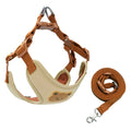 Adjustable Anti-Escape Pet Harness & Leash Set - No-Pull Chest Strap Vest for Dogs & Cats, Outdoor Walking