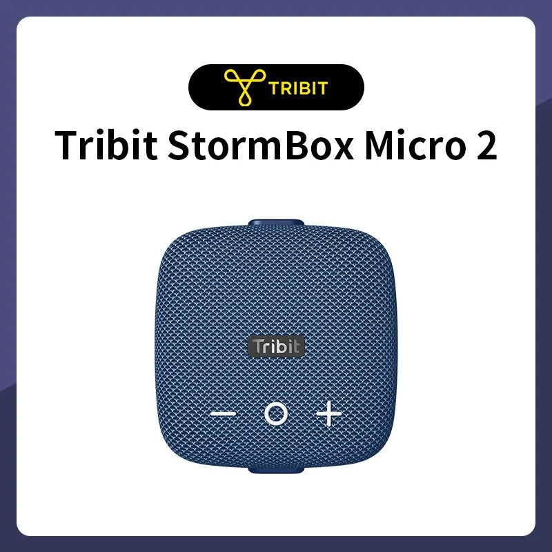 Portable Bluetooth Mini Speaker 90dB Loud Deep Bass IP67 Waterproof Built-in Strap 12-Hour Playtime Powerbank